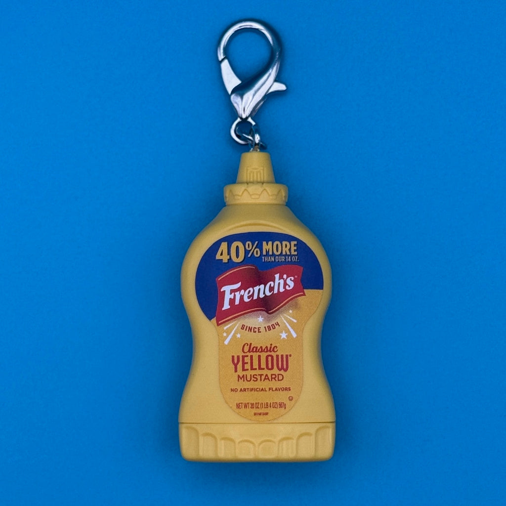 Mini French's Classic Yellow Mustard Bag Charm