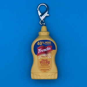 Mini French's Classic Yellow Mustard -  vintage keychain vintage charms for bag nostalgia vintage keychains y2k collectible - Bag Crap