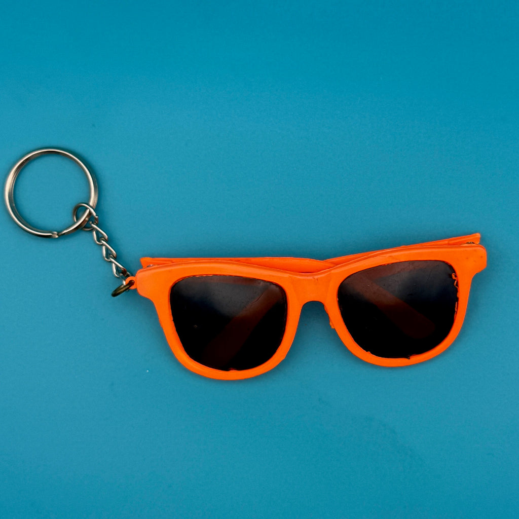 Vintage 80's Neon Colorful Retro Keychain Collection: You Pick