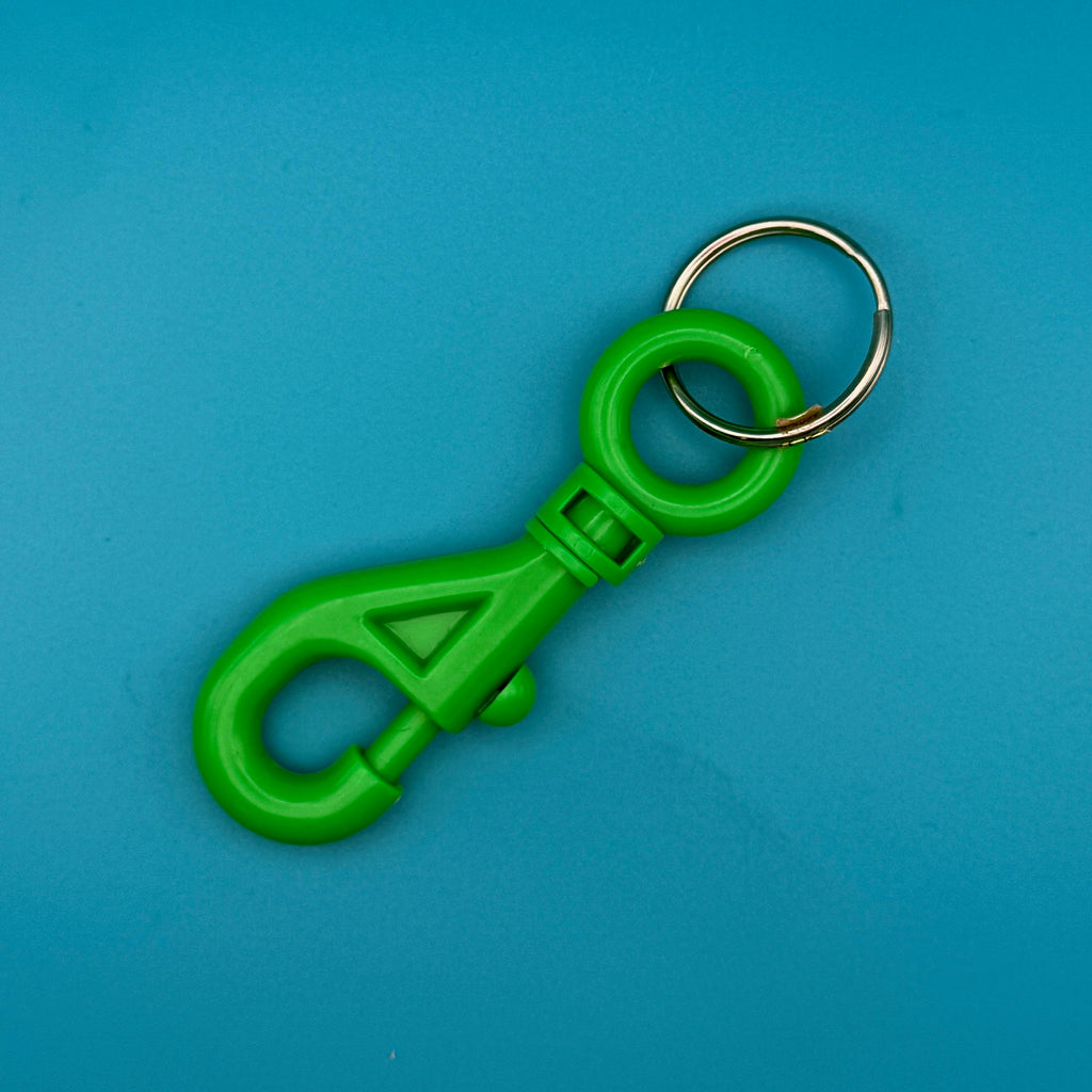 Vintage 80's Neon Colorful Retro Keychain Collection: You Pick
