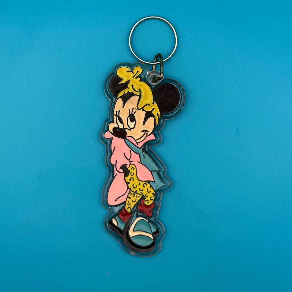 Vintage 80's Neon Colorful Retro Keychain Collection: You Pick