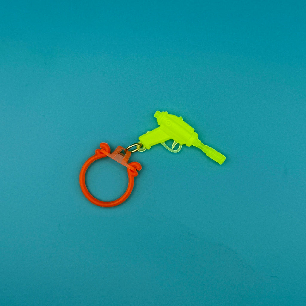 Vintage 80's Neon Colorful Retro Keychain Collection: You Pick