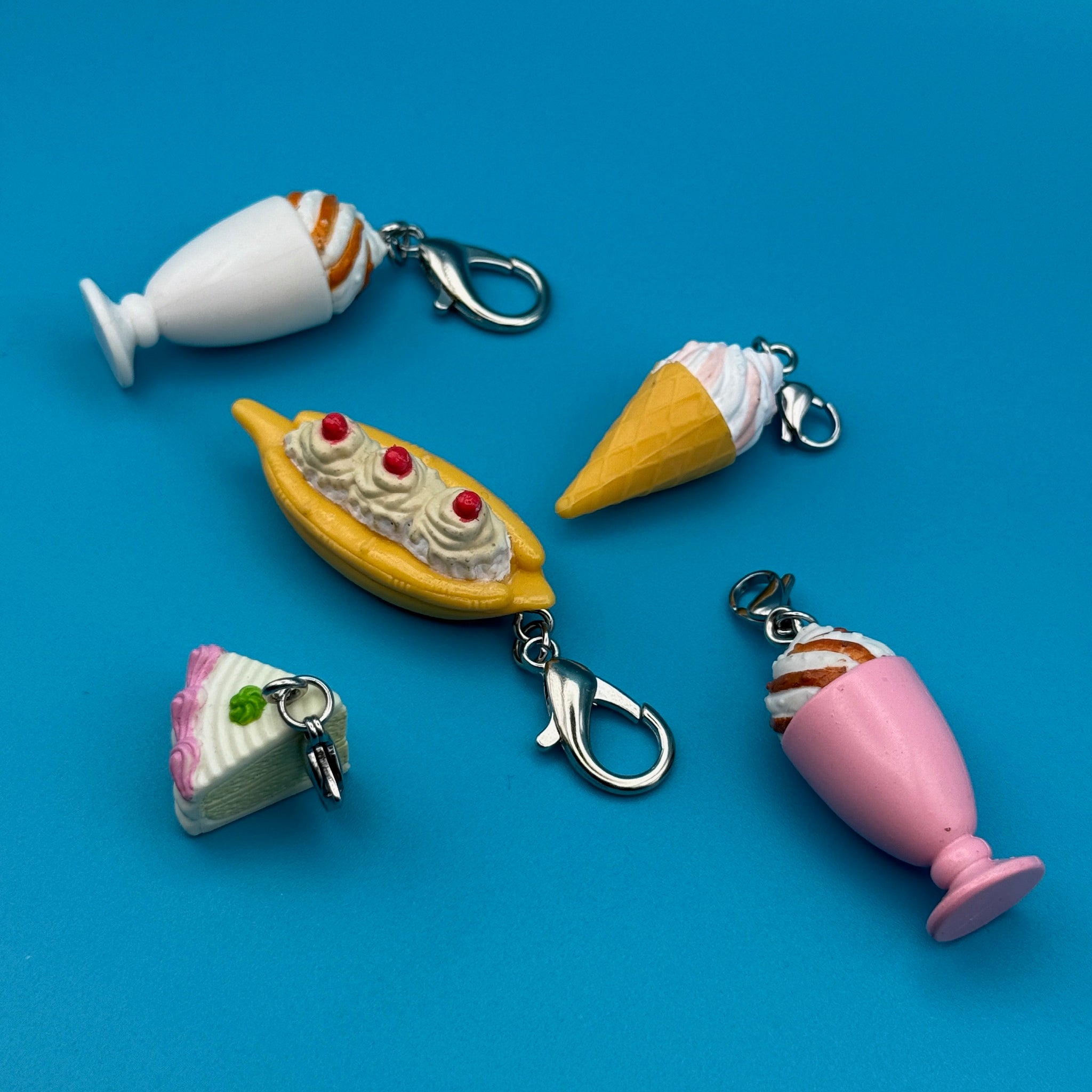 ‘90s Barbie Miniature Dessert  s: You Pick - barbie doll toy pink rare vintage keychain vintage charms for bag nostalgia vintage keychains y2k collectible - Bag Crap