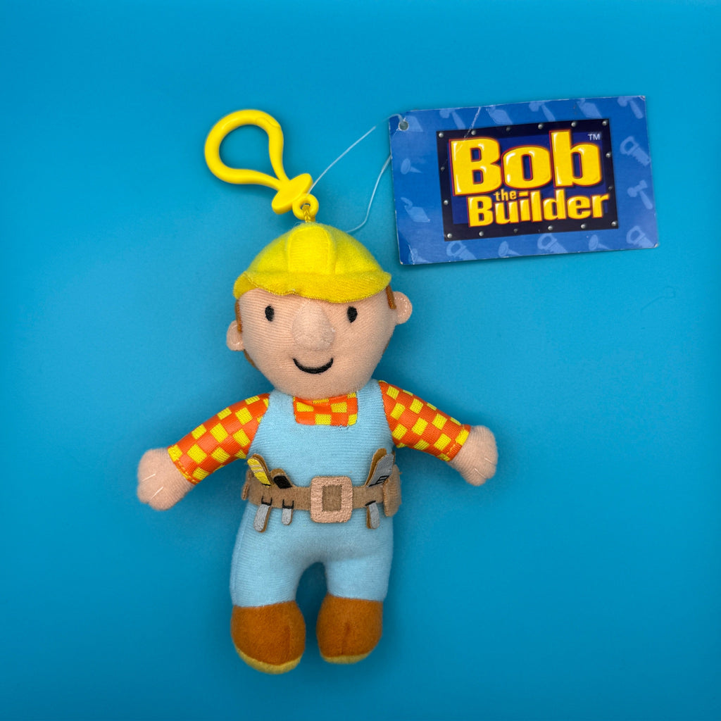 Vintage 2001 Bob the Builder Plush Coin Purse Charm