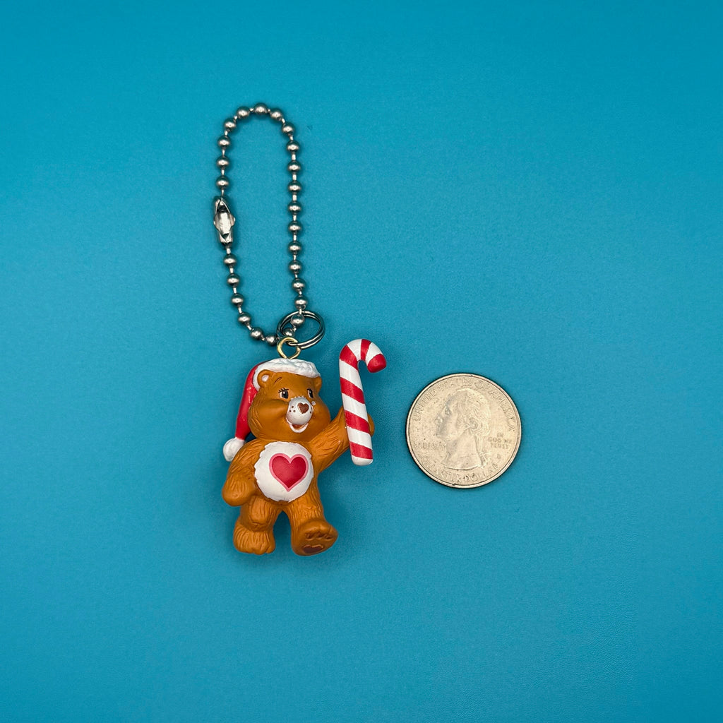 Vintage Mini Holiday Care Bear Bag Charms