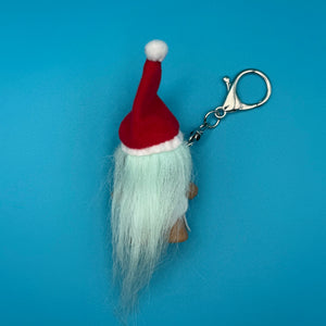 2.5'  Russ Holiday Troll Doll  : Light Blue Hair - troll charms troll keychains vintage keychain vintage charms for bag nostalgia vintage keychains y2k collectible - Bag Crap