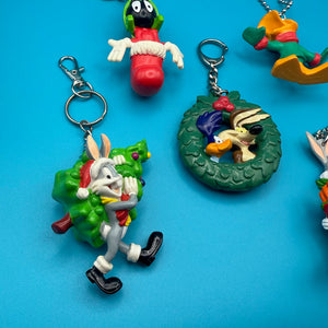 Holiday Looney Tunes Character  s -  vintage keychain vintage charms for bag nostalgia vintage keychains y2k collectible - Bag Crap