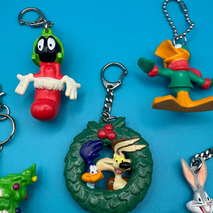 Holiday Looney Tunes Character  s -  vintage keychain vintage charms for bag nostalgia vintage keychains y2k collectible - Bag Crap