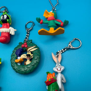Holiday Looney Tunes Character  s -  vintage keychain vintage charms for bag nostalgia vintage keychains y2k collectible - Bag Crap