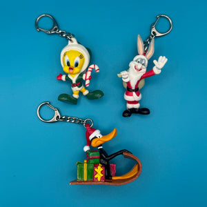 Holiday Looney Tunes Character  s -  vintage keychain vintage charms for bag nostalgia vintage keychains y2k collectible - Bag Crap