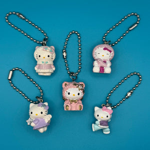 Pink Holiday Hello Kitty  s - hello kitty sanrio japan kawaii rare vintage keychain vintage charms for bag nostalgia vintage keychains y2k collectible - Bag Crap