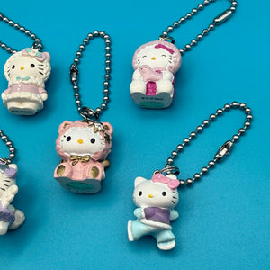Pink Holiday Hello Kitty  s - hello kitty sanrio japan kawaii rare vintage keychain vintage charms for bag nostalgia vintage keychains y2k collectible - Bag Crap