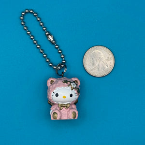 Pink Holiday Hello Kitty  s - hello kitty sanrio japan kawaii rare vintage keychain vintage charms for bag nostalgia vintage keychains y2k collectible - Bag Crap