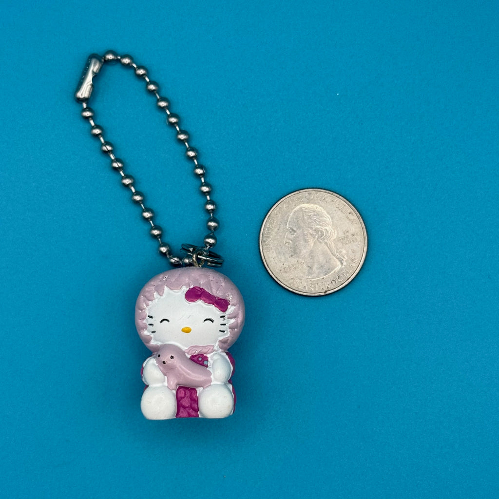 Vintage Y2K Pink Holiday Hello Kitty Bag Charms