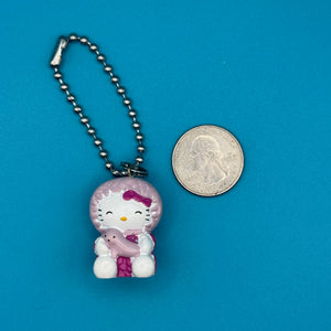 Pink Holiday Hello Kitty  s - hello kitty sanrio japan kawaii rare vintage keychain vintage charms for bag nostalgia vintage keychains y2k collectible - Bag Crap