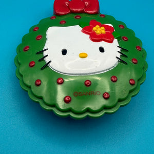 Holiday Hello Kitty Wreath - hello kitty sanrio japan kawaii rare vintage keychain vintage charms for bag nostalgia vintage keychains y2k collectible - Bag Crap