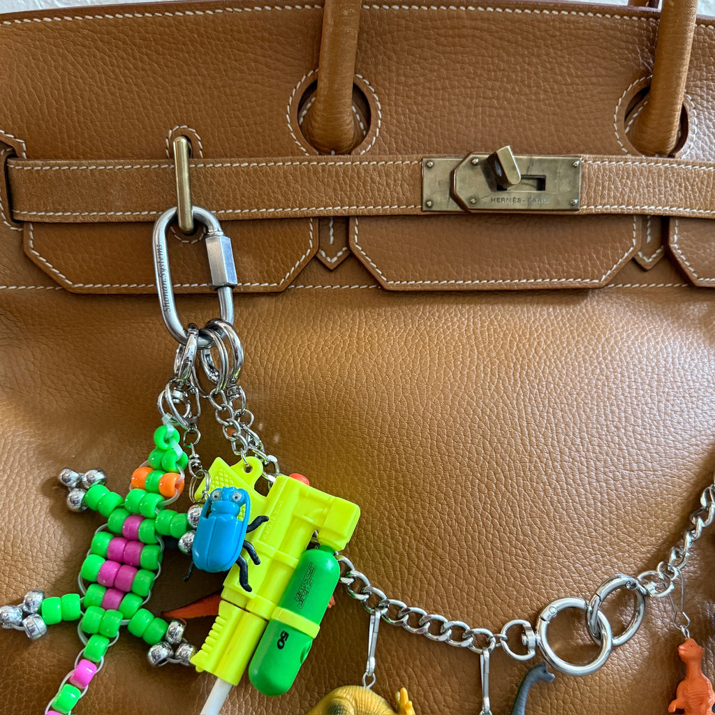 Silver Metal Screw Carabiner