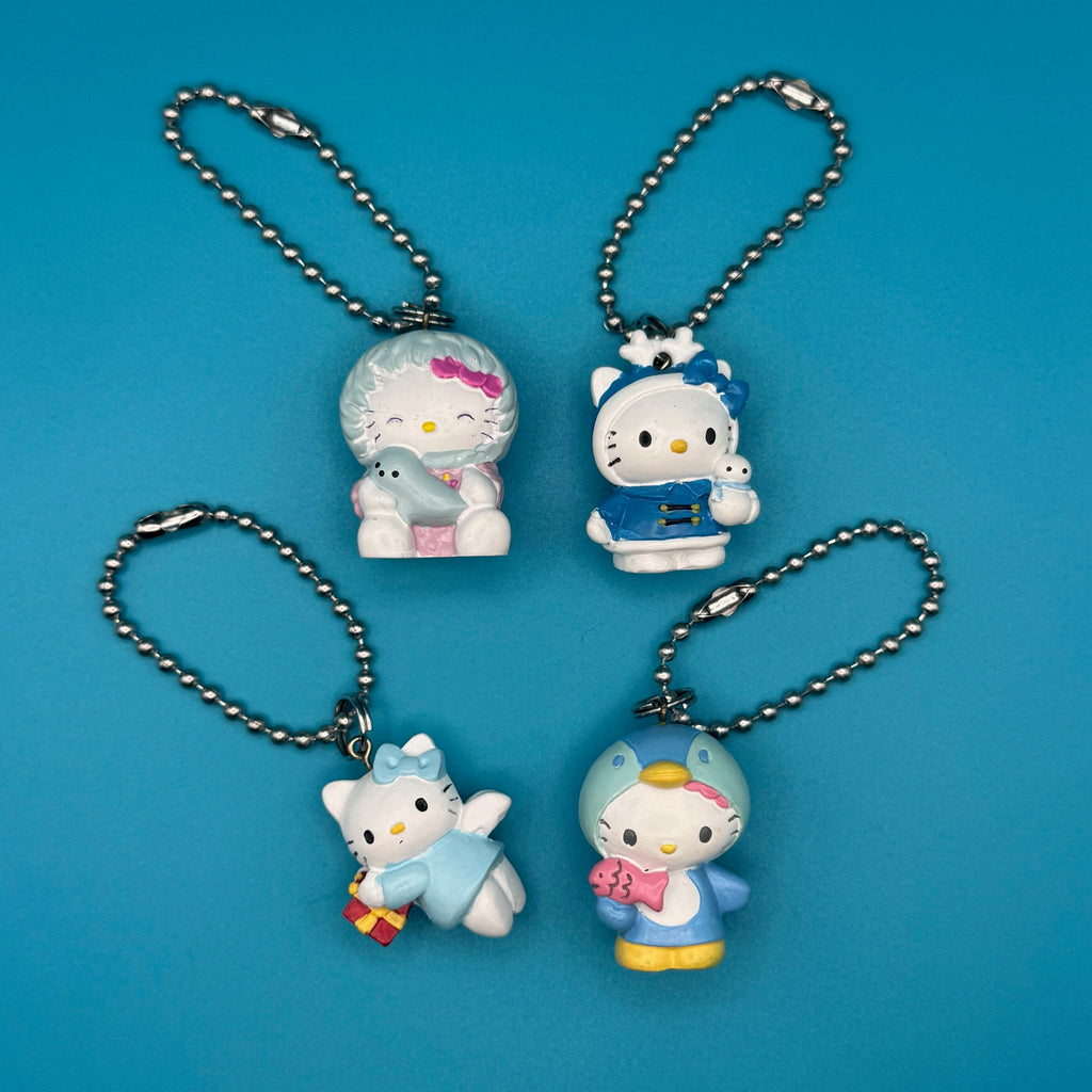 Vintage Y2K Hello Kitty Mini Christmas Bag Charms