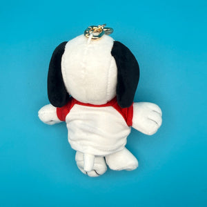 Snoopy Plush   with VTG Pins & Gold Hardware - snoopy rar peanuts vintage keychain vintage charms for bag nostalgia vintage keychains y2k collectible - Bag Crap