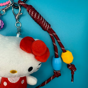 Purple Heart + Hello Kitty Plush   Pack - vintage bag charm packs nostalgia vintage y2k vintage keychain vintage charms for bag nostalgia vintage keychains y2k collectible - Bag Crap