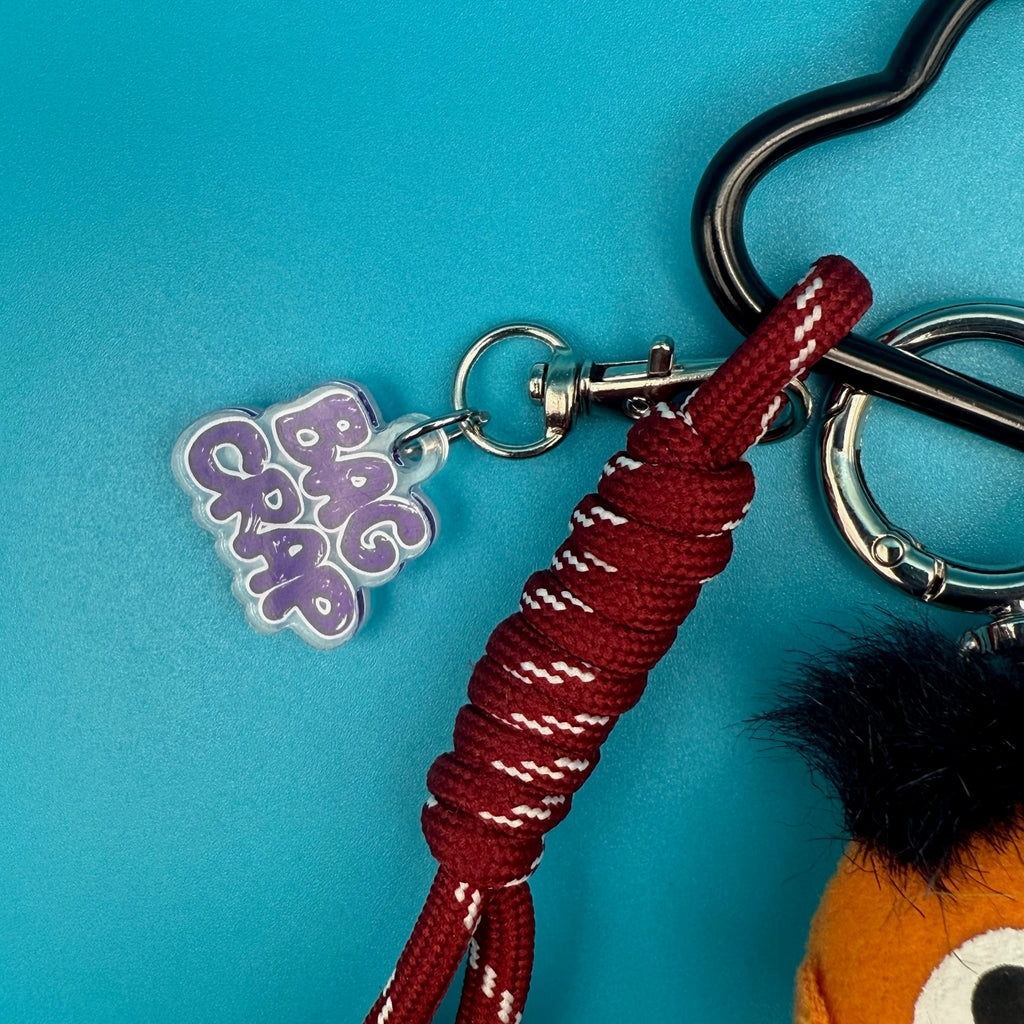 Vintage Sesame Street Ernie Plush Bag Charm Pack