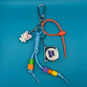 Hello Kitty +  Crap Measuring Tape   Pack - vintage bag charm packs nostalgia vintage y2k vintage keychain vintage charms for bag nostalgia vintage keychains y2k collectible - Bag Crap