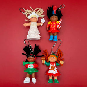 Holiday Cabe Patch Kids  s -  vintage keychain vintage charms for bag nostalgia vintage keychains y2k collectible - Bag Crap