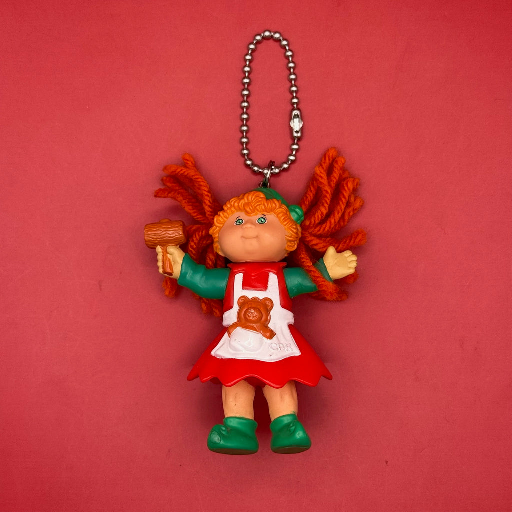 Vintage Holiday Cabbage Patch Kids Bag Charms