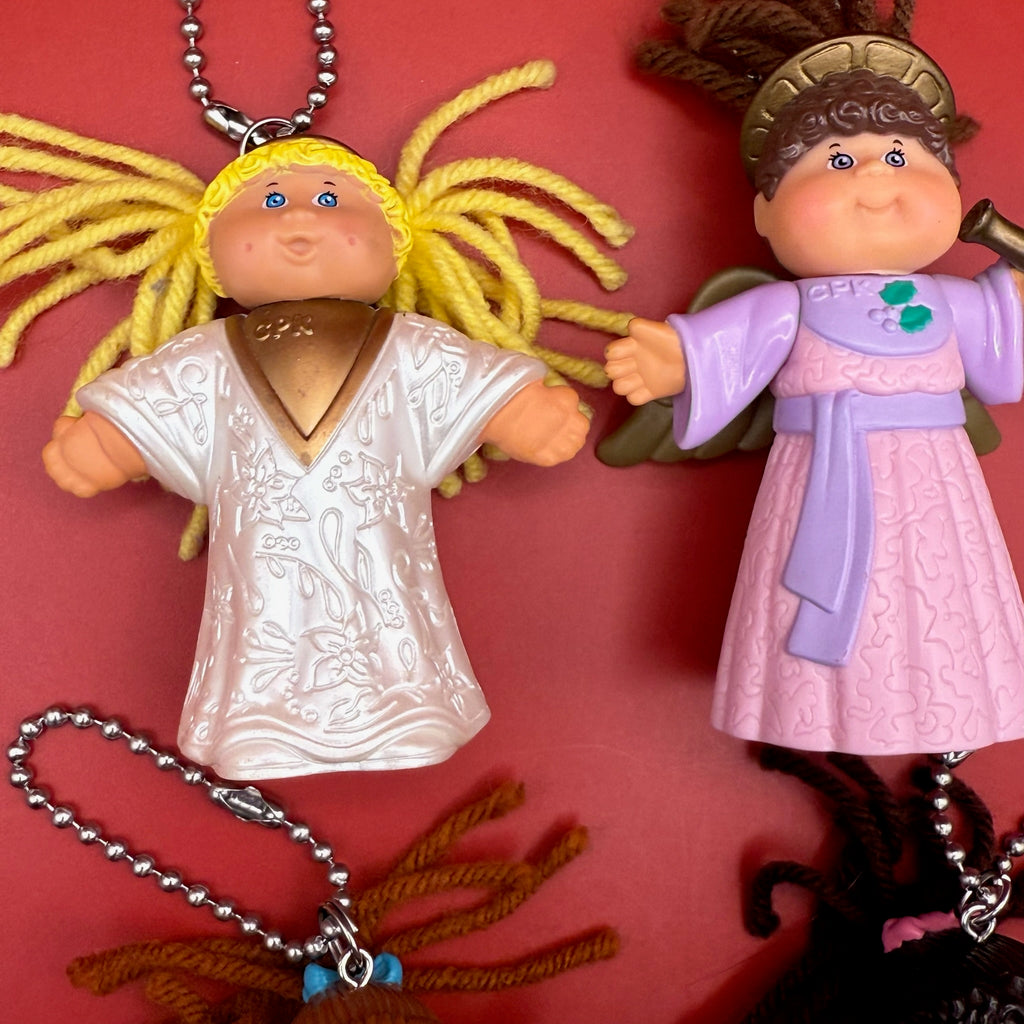 Vintage Holiday Cabbage Patch Kids Bag Charms
