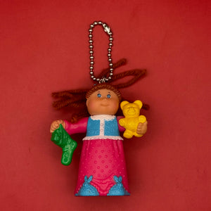 Holiday Cabe Patch Kids  s -  vintage keychain vintage charms for bag nostalgia vintage keychains y2k collectible - Bag Crap