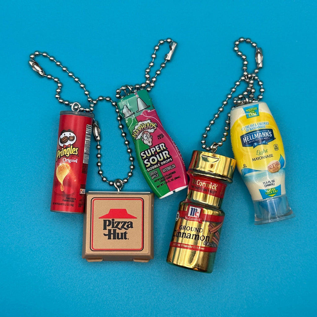Assorted Mini Food & Grocery Bag Charms