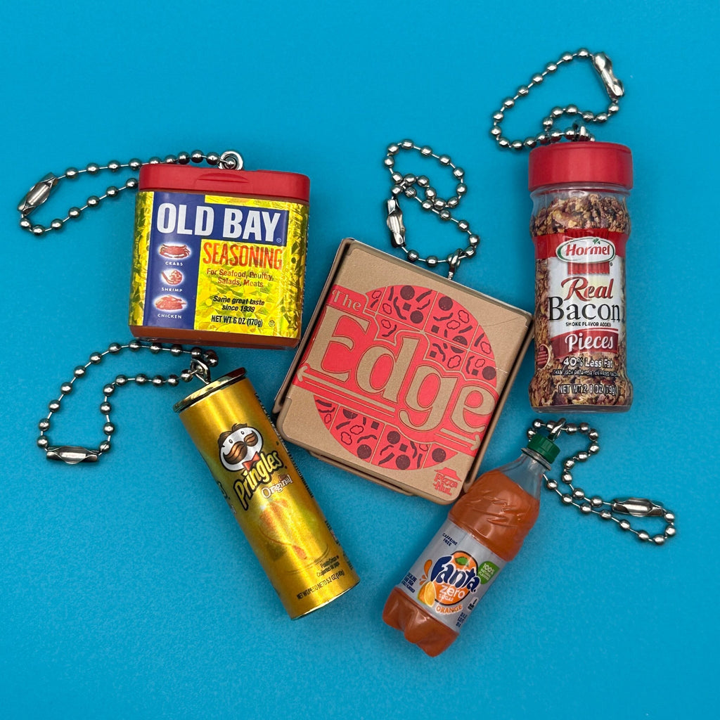 Assorted Mini Food & Grocery Bag Charms