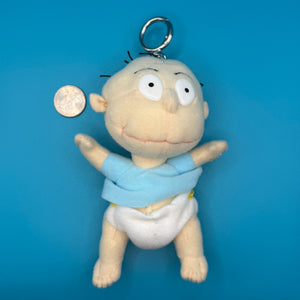 5'  90s Tommy Pickles Rugrats Plush -  vintage keychain vintage charms for bag nostalgia vintage keychains y2k collectible - Bag Crap