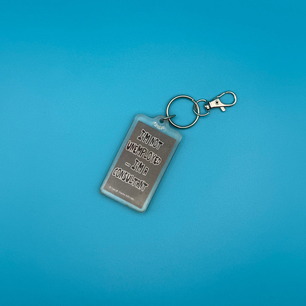 Vintage Y2K Funny Sayings Keychain Bag Charms