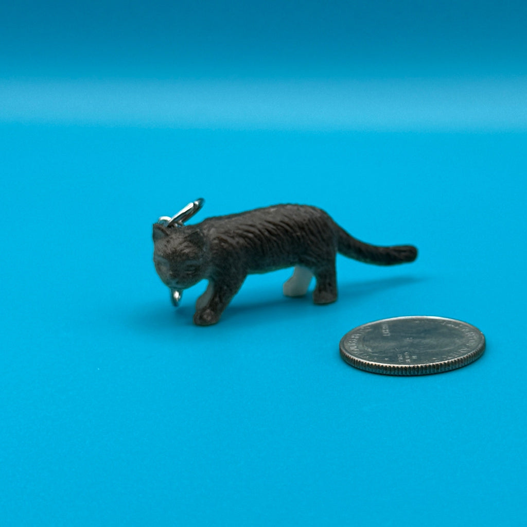 Vintage 1950s-1960s Mini Cats & Dogs Bag Charms