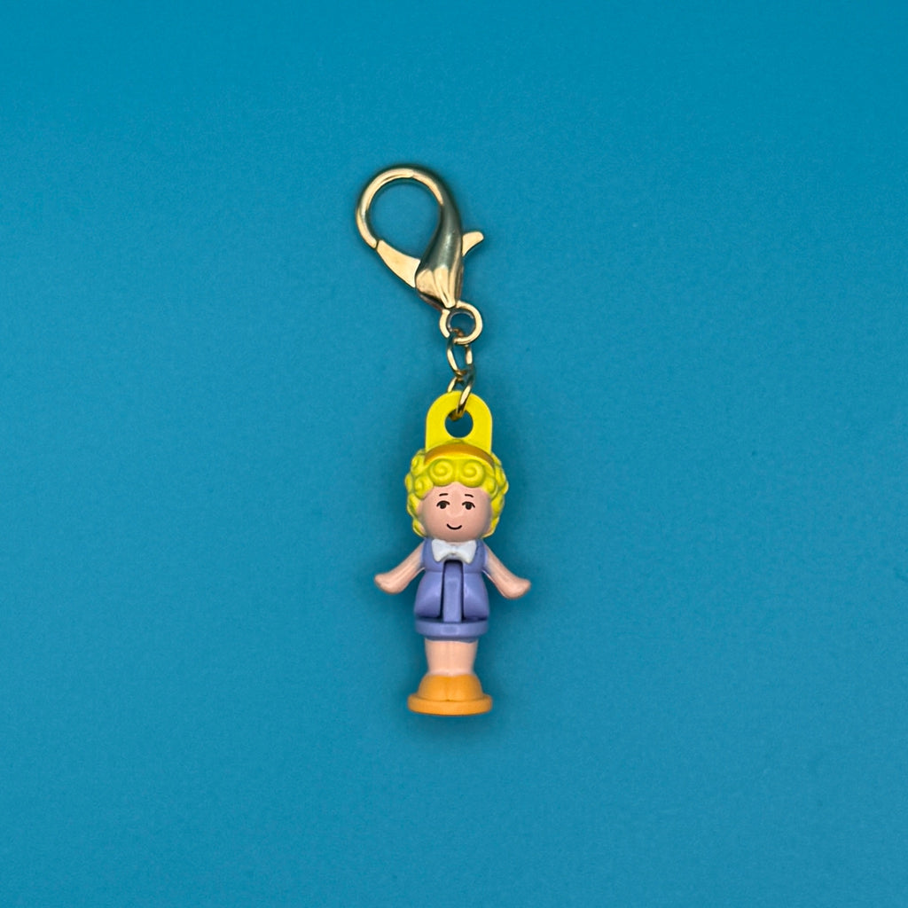 Retro Mini Polly Pocket Bag Charm