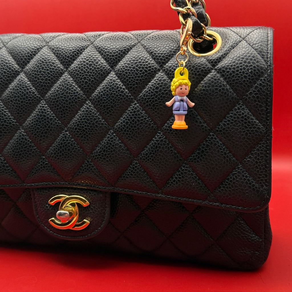 Retro Mini Polly Pocket Bag Charm