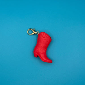 2' Mini Barbie Red Cowboy Boot -  vintage keychain vintage charms for bag nostalgia vintage keychains y2k collectible - Bag Crap