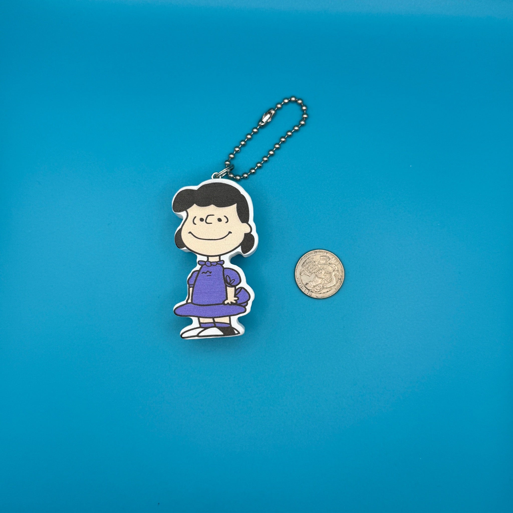 Peanuts Wood Block Character  s - snoopy rar peanuts vintage keychain vintage charms for bag nostalgia vintage keychains y2k collectible - Bag Crap