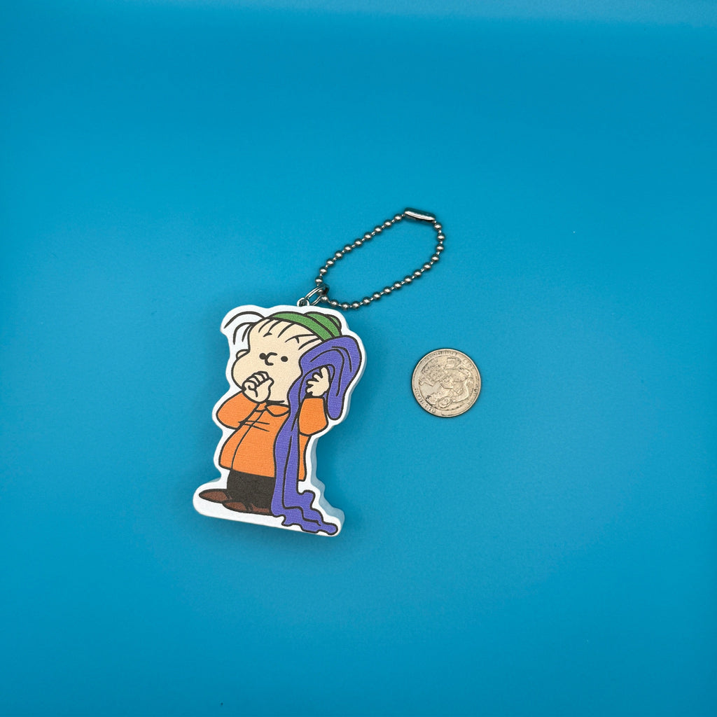 Vintage Peanuts Wood Block Character Bag Charms
