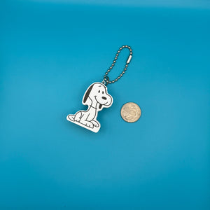 Peanuts Wood Block Character  s - snoopy rar peanuts vintage keychain vintage charms for bag nostalgia vintage keychains y2k collectible - Bag Crap