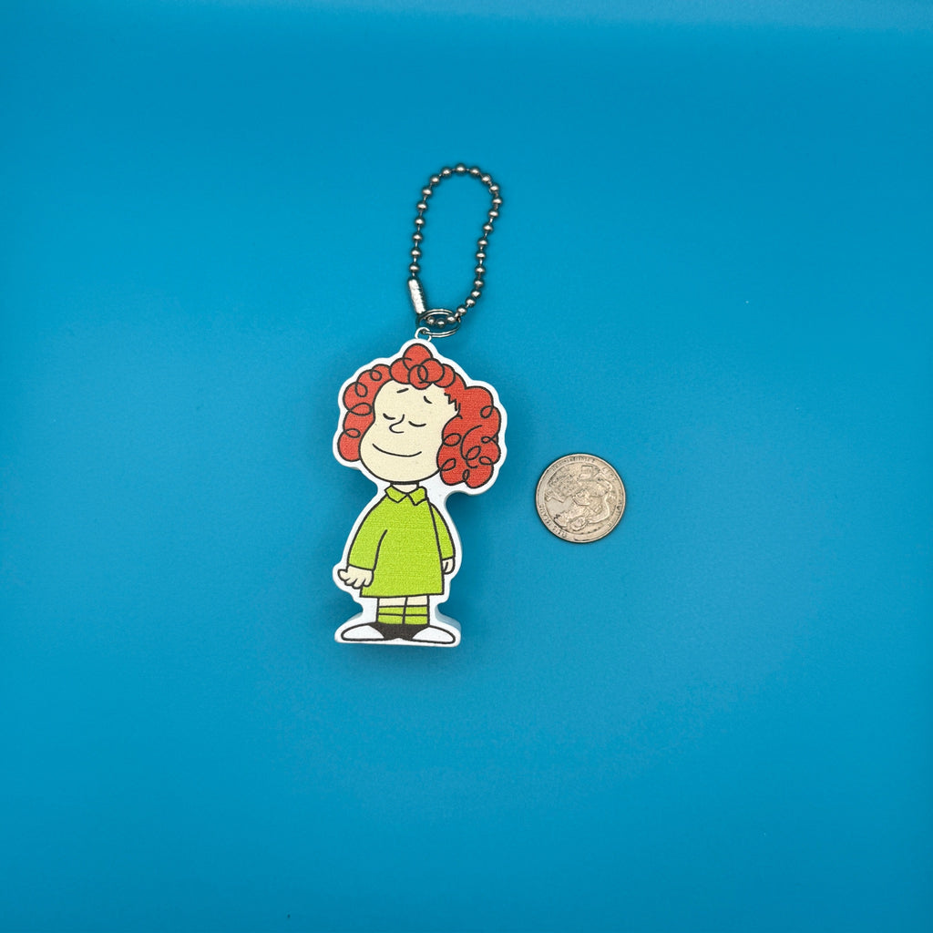Vintage Peanuts Wood Block Character Bag Charms