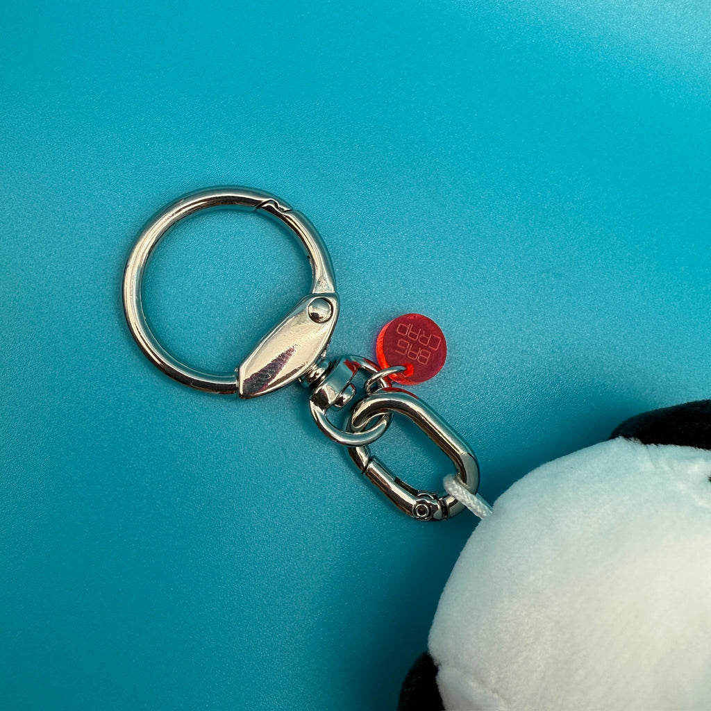 Vintage Snoopy with Rubber Ducky Beaded Necklace Plushie Bag Charm