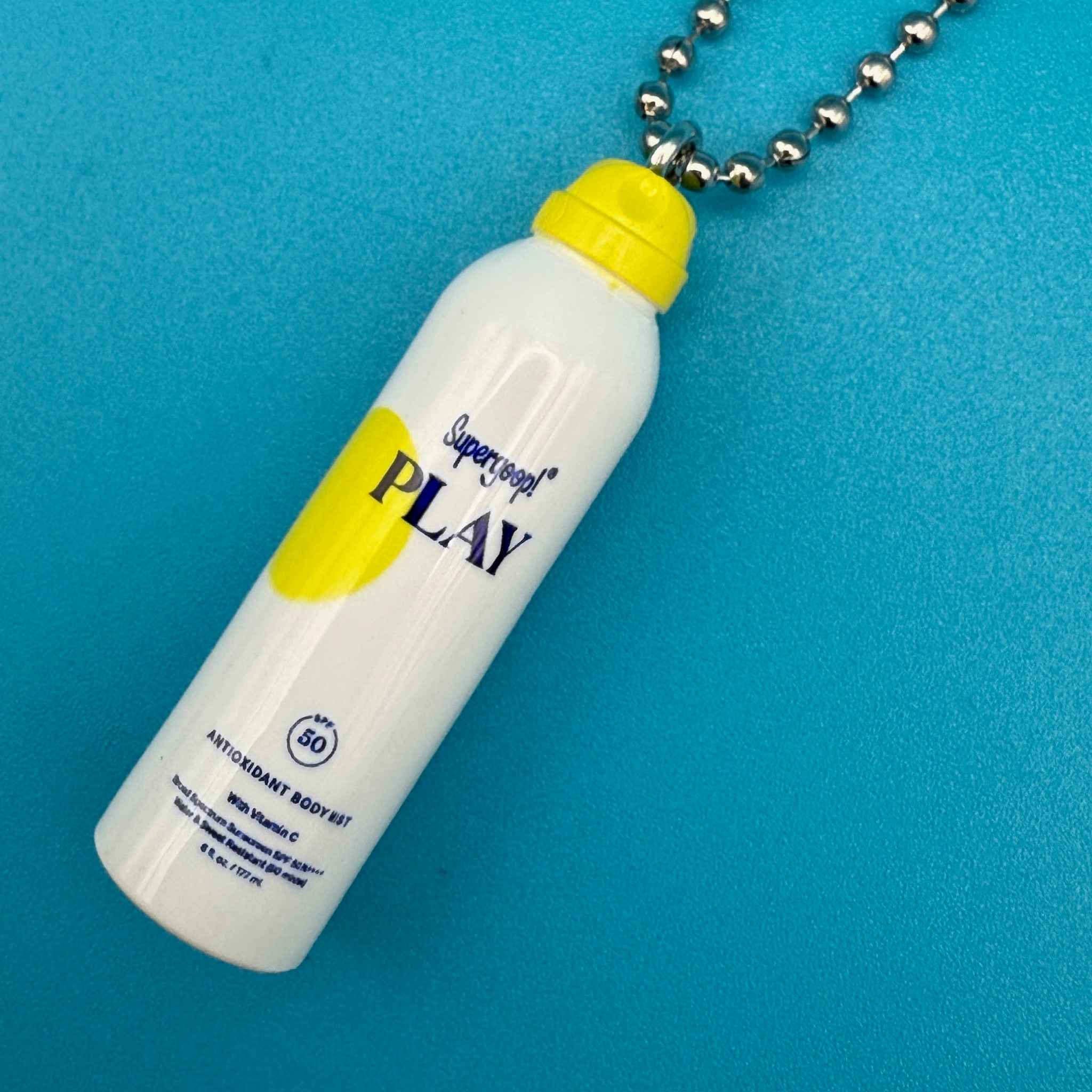 Mini SuperGoop Sunscreen and DryBar  s -  vintage keychain vintage charms for bag nostalgia vintage keychains y2k collectible - Bag Crap