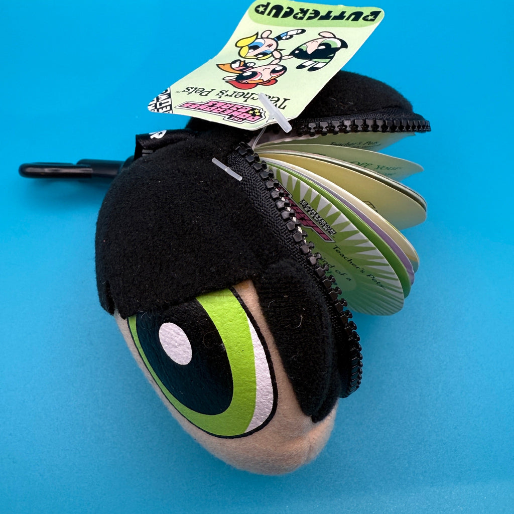Vintage Buttercup Power Puff Girl Plushie Bag Charm