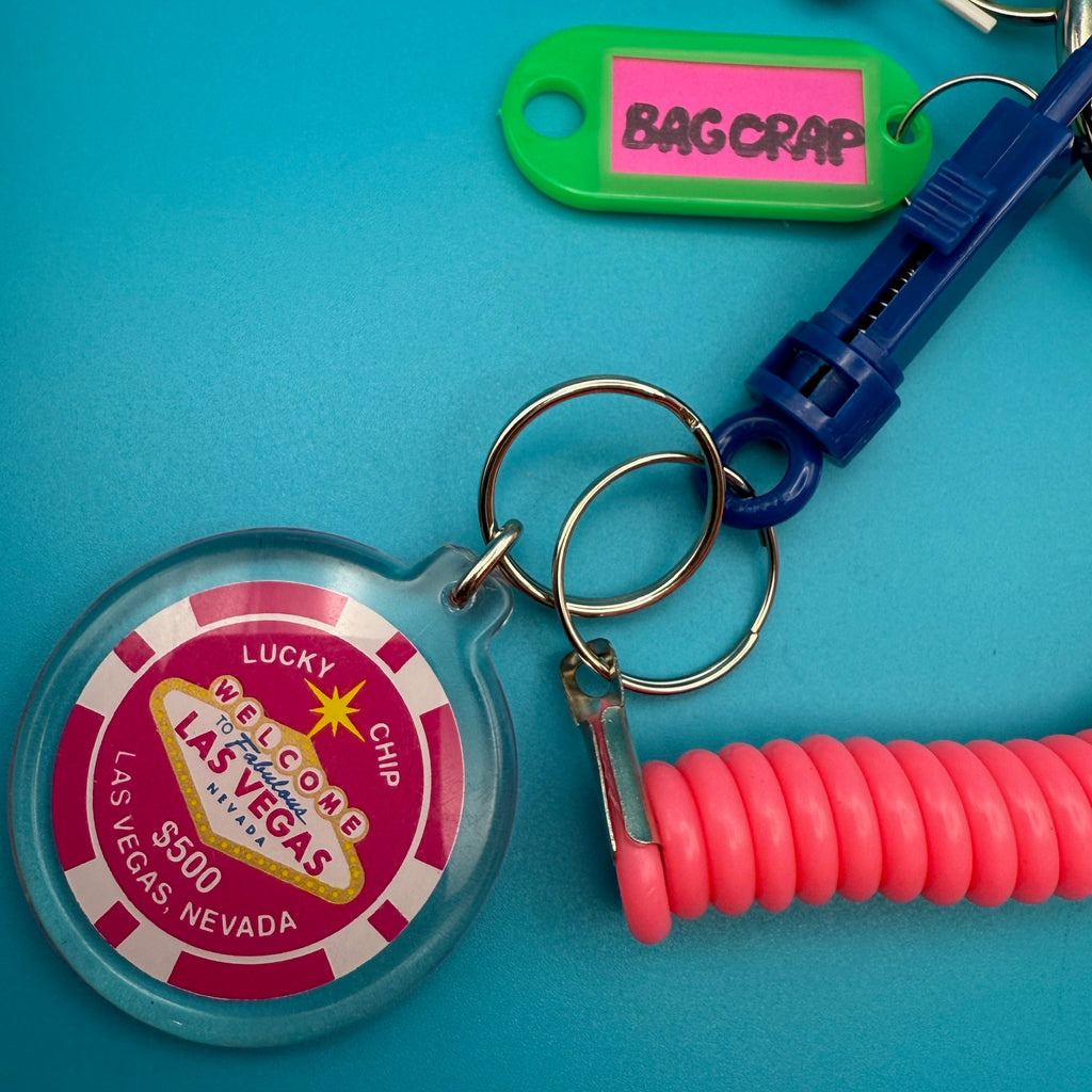 Vintage Hello Kitty and Pink Converse Keychain and Bag Charm Pack