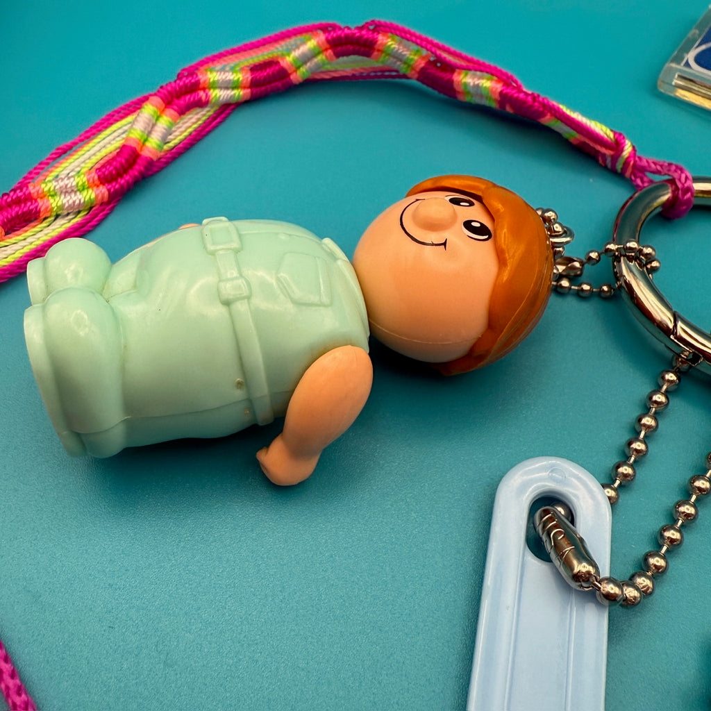 Vintage Mini Person and Working Hello Kitty Camera Keychain and Bag Charm Pack