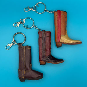 Mini Cowboy Boot s -  vintage keychain vintage charms for bag nostalgia vintage keychains y2k collectible - Bag Crap