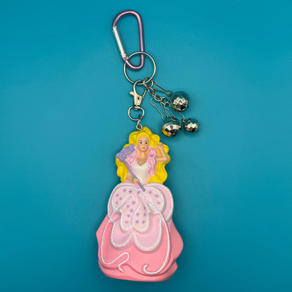 Vintage 90s Happy Barbie and Disco Ball Bag Charm Pack