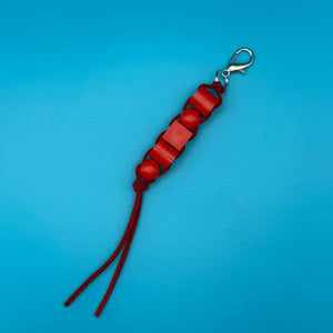 Bag Crap - Rainbow Block Bead Bag Charms - Support Equality Texas Fund